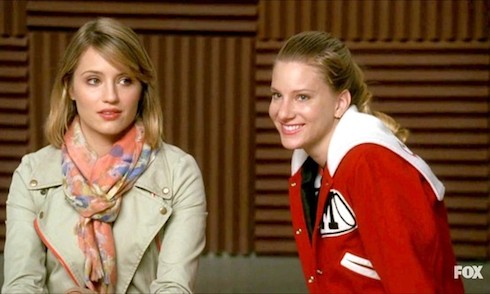 GLEE 5: DIANNA AGRON E HEATHER MORRIS CI SARANNO NEL 100ESIMO EPISODIO