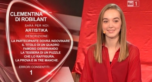 SUPERBRAIN: IL VINCITORE E’ CLEMENTINA DI ROBILANT “ARTISTIKA”