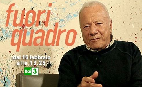 FUORI QUADRO: ACHILLE BONITO OLIVA AL POSTO DI PHILIPPE DAVERIO ALLA DOMENICA SU RAI3