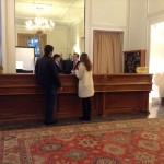 Laetitia Casta arrivata a Sanremo 2014