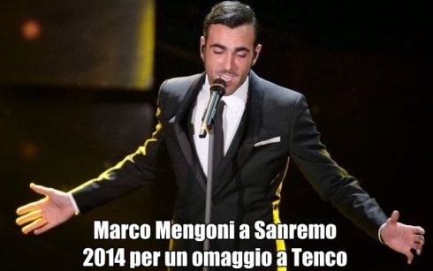 FESTIVAL DI SANREMO 2014: MARCO MENGONI APRE LA SERATA DI VENERDI, SANREMO CLUB