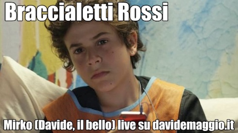 Mirko Trovato - Davide il Bello - Braccialetti Rossi Mirko Trovato - Davide il Bello - Braccialetti Rossi