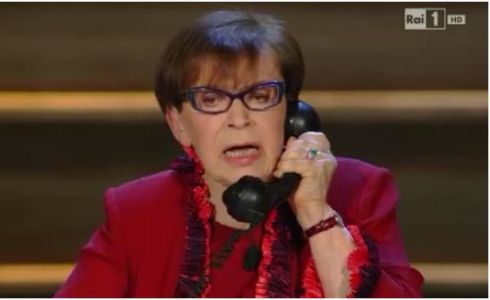 FESTIVAL DI SANREMO 2014: FRANCA VALERI ALL’ARISTON. LITTIZZETTO SI COMMUOVE