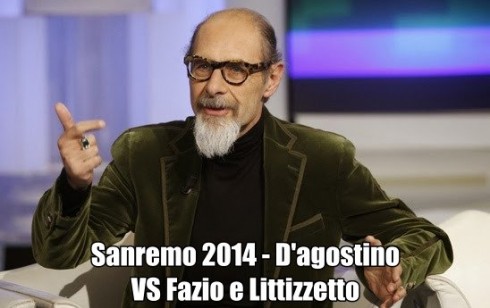 SANREMO 2014 LIVE24: 21 FEBBRAIO 2014. IVA ZANICCHI (ANCORA) VS SANREMO – D’AGOSTINO: FAZIO E LITTIZZETTO CON QUEI SERMONI SONO DA RAI 3