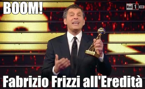 STRA-BOOM! FABRIZIO FRIZZI ALL’EREDITA’ AL POSTO DI CARLO CONTI