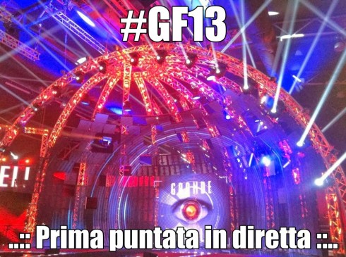 GRANDE FRATELLO 13 – PRIMA PUNTATA IN DIRETTA SU DM