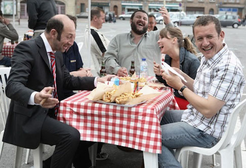 ASCOLTI TV FRANCIA (24/02-2-03/2014). 11,3 MLN DI SPETTATORI PER GIU’ AL NORD (41.4%), SEMPRE BENE THE VOICE (34.8%)