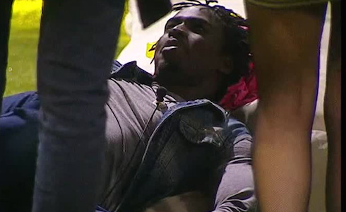 GRANDE FRATELLO 13: SAMBA BALLA IL LIMBO E FINISCE IN OSPEDALE