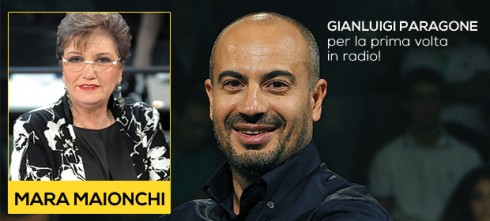 DM LIVE24: 8 APRILE 2014. BENVENUTI NELLA GIUNGLA: MAIONCHI E PARAGONE DEBUTTANO SU RADIO 105