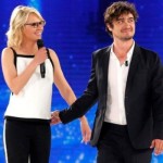 Amici 2014 - Maria De Filippi e Riccardo Scamarcio