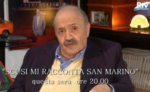 MAURIZIO COSTANZO SU RTV CON “SCUSI MI RACCONTA SAN MARINO”