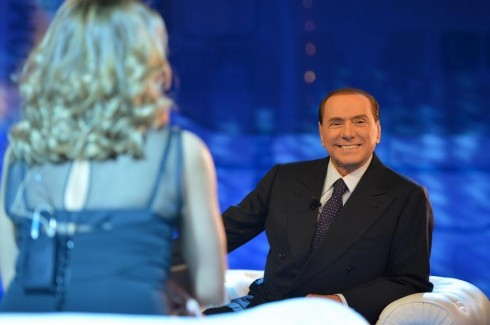 SILVIO BERLUSCONI IN TV: MONOLOGO A DOMENICA LIVE. E STASERA OSPITE A PIAZZAPULITA