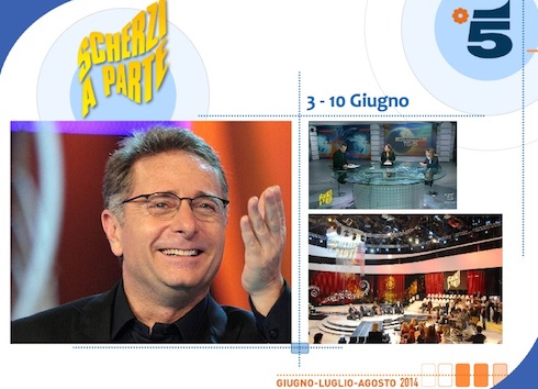 PALINSESTI ESTATE 2014, MEDIASET: QUATTRO PRODUZIONI PER CANALE 5, FILM E SERIE PER RETE 4 E ITALIA1