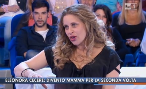 LA VITA IN DIRETTA: GIOVEDI ELEONORA CECERE (EX DI NON E’ LA RAI) PARTORISCE SU RAI1