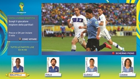 MONDIALI 2014: LA PROGRAMMAZIONE SKY