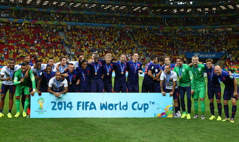 ASCOLTI TV DI SABATO 12 LUGLIO 2014: IN 7,1 MLN PER BRASILE-OLANDA (38.44%), ROSAMUNDE PILCHER AL 9.77%