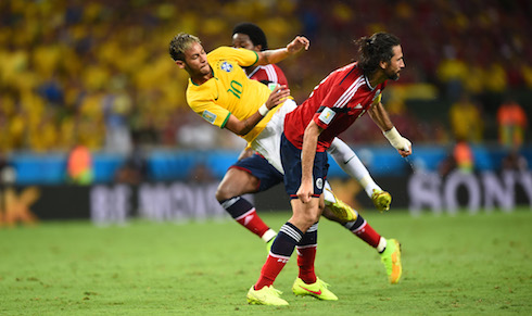 ASCOLTI SATELLITE DI VENERDI 4 LUGLIO 2014: BRASILE-COLOMBIA AL 7.44%, FRANCIA-GERMANIA AL 7.91%