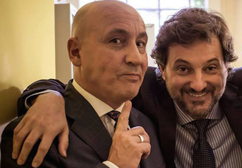 STRISCIA LA NOTIZIA 2014/2015: LEONARDO PIERACCIONI E MAURIZIO BATTISTA CONDUTTORI DELLA PRIMA SETTIMANA