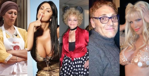 5 PERSONAGGI “SOPRA LE RIGHE” PER L’ISOLA DEI FAMOSI 10