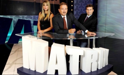 MATRIX: LUCA TELESE TORNA SU CANALE5 CON FRANCESCA BARRA E DAVID PARENZO INVIATI