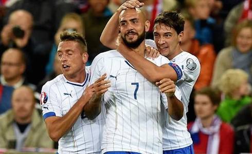 ASCOLTI TV DI MARTEDI 9 SETTEMBRE 2014: IN 9,5 MLN PER NORVEGIA-ITALIA (37.61%), CANALE 5 AL 10.86%. GIA’ IN CALO IL POMERIGGIO DI RAI1, FLORIS ALL’1.81%, OTTIMO VESPA CON RENZI (19.32%)