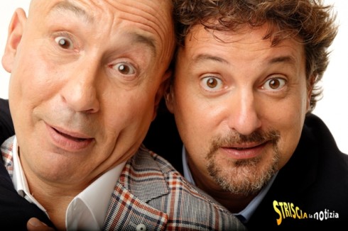 STRISCIA LA NOTIZIA 2014/2015: AL VIA STASERA CON LA COPPIA PIERACCIONI-BATTISTA. TAPIRO A FLORIS