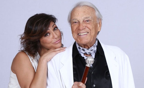 GIORGIO ALBERTAZZI E ELENA CONIGLIO A BALLANDO CON LE STELLE 2014