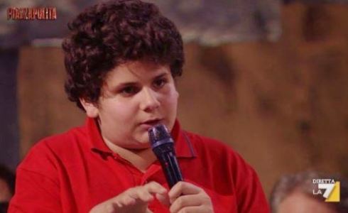 PIAZZAPULITA: MARCO COLAROSSI ORMAI E’ OSPITE FISSO. FORMIGLI ‘INVENTA’ IL BABY OPINIONISTA