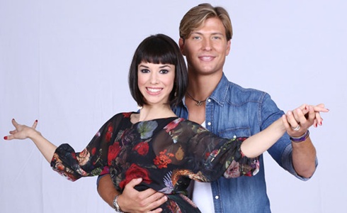 VALERIO ASPROMONTE E EKATERINA VAGANOVA A BALLANDO CON LE STELLE 2014