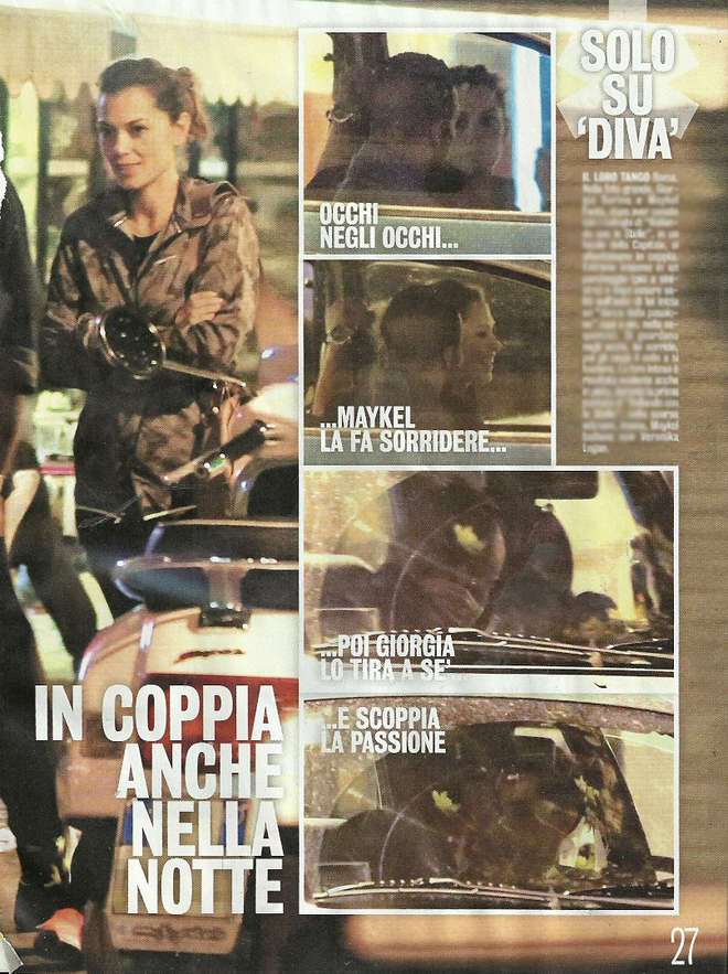 BALLANDO CON LE STELLE 10, GIORGIA SURINA SMENTISCE IL BACIO CON IL MAESTRO MAYKEL FONTS: “E’ MONTATO AD ARTE”