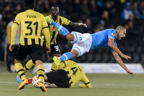 EUROPA LEAGUE 2014/2015: NAPOLI-YOUNG BOYS IN DIRETTA SU ITALIA 1. ECCO IL PROGRAMMA DI STASERA