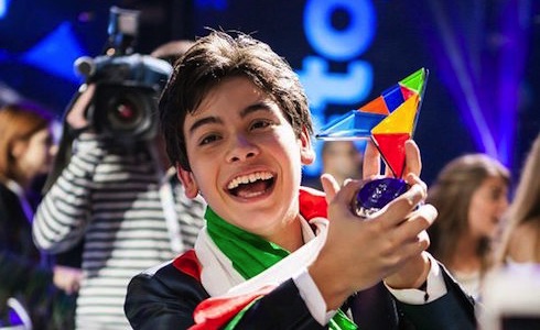 VINCENZO CANTIELLO, VINCITORE JUNIOR EUROVISION 2014, A DM: VORREI RIPETERE QUESTA ESPERIENZA