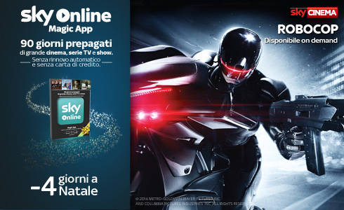 SKY ONLINE MAGIC APP: IL REGALO DI NATALE TARGATO SKY