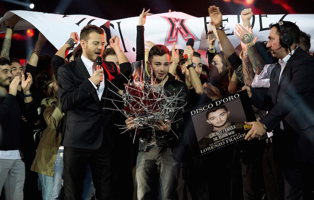 X FACTOR 8 ASCOLTI FINALE