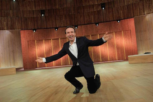 IL TELECOMANDO, LA GUIDA TV DI DM: 25 DICEMBRE 2014. ROBERTO BENIGNI SU RAI 5