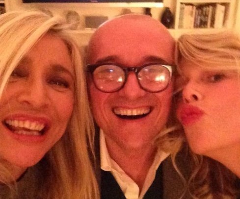 DM LIVE24: 14 GENNAIO 2015. ISOLA DEI FAMOSI 10: I TRE PADRONI DI CASA A CENA DA MARA VENIER