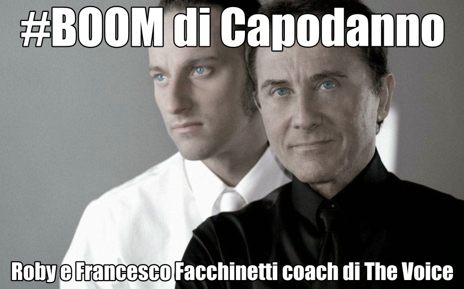 The Voice - Roby e Francesco e Facchinetti The Voice - Roby e Francesco e Facchinetti