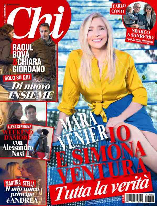 Copertina CHI - Mara Venier - Simona Ventura Copertina CHI - Mara Venier - Simona Ventura