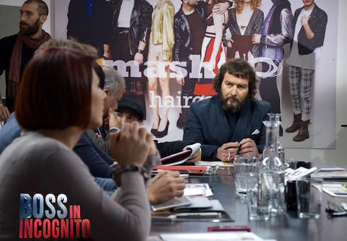 FABIO COLUCCI E’ IL NONO BOSS IN INCOGNITO (2^ STAGIONE)