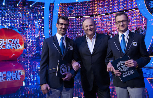 Lo Show dei Record Gerry Scotti con i giudici
