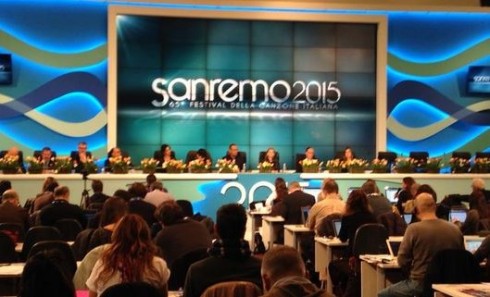 FESTIVAL DI SANREMO 2015: CONFERENZA STAMPA DELLA QUARTA SERATA IN DIRETTA.