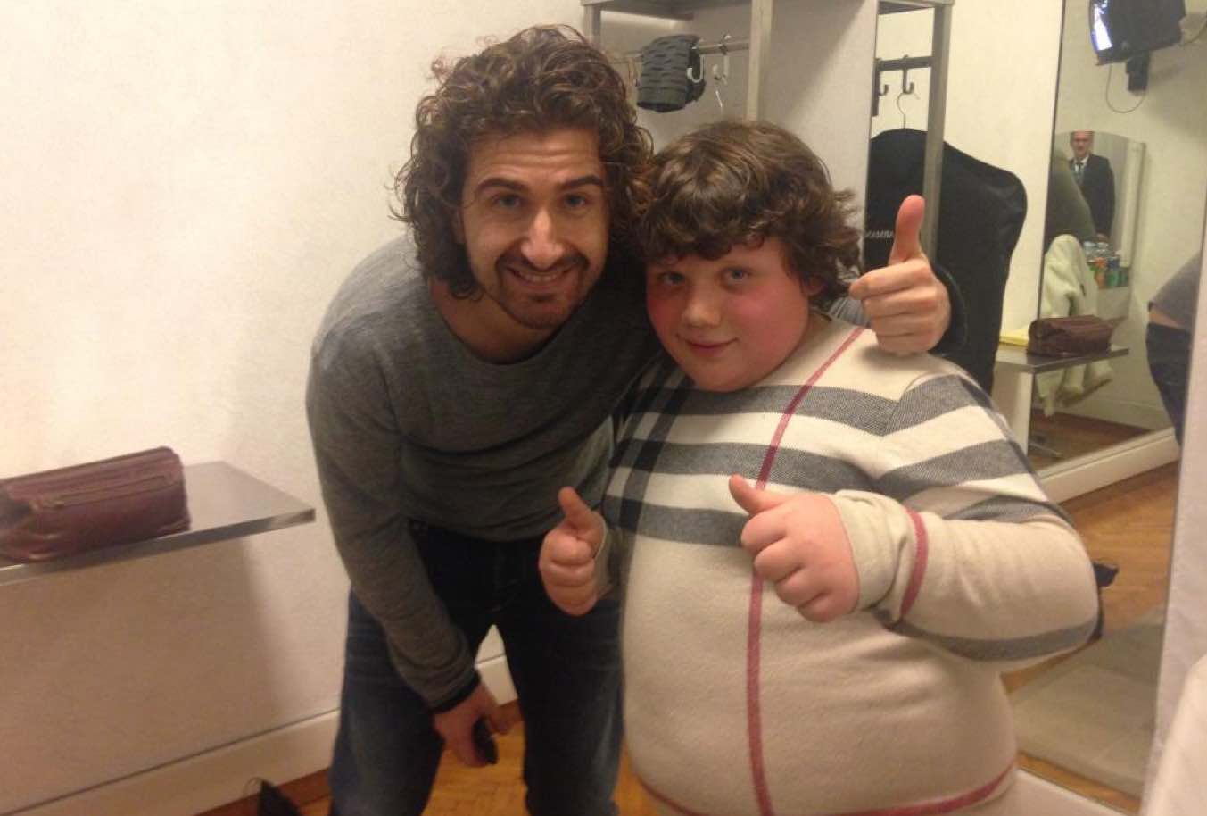 SIANI A SANREMO 2015: “COL RAGAZZINO SOLO UNO SCHERZO. NON ERA UN ATTORE DEL MIO FILM”. CONTI: “UNA GAFFE”