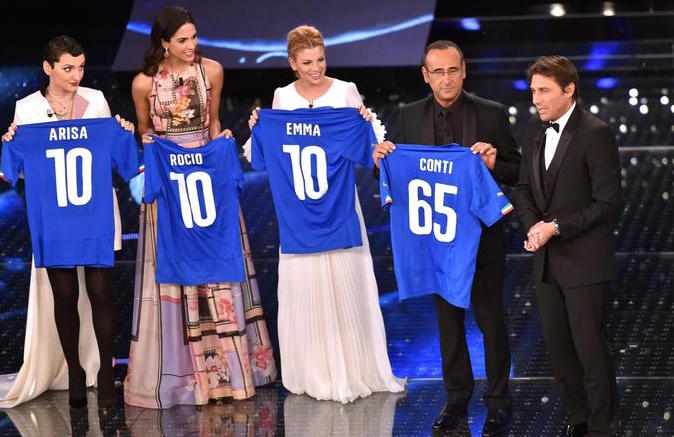 ASCOLTI TV DI VENERDI 13 FEBBRAIO 2015: IN 9,8 MLN PER LA QUARTA SERATA DEL FESTIVAL DI SANREMO (47.82%)