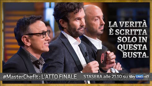 MASTERCHEF 2015: LA FINALE PIU’ “DISCUSSA” DI SEMPRE STASERA SU SKY UNO