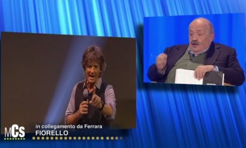 FIORELLO VS MAURIZIO COSTANZO E SGARBI. IL CRITICO D’ARTE: E’ UNA CAPRA, SBAGLIA A OFFENDERSI