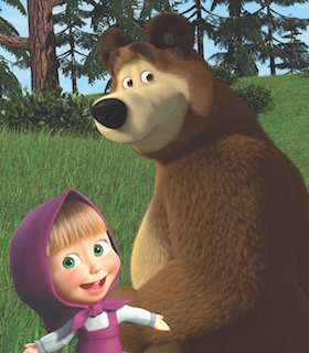 MASHA E ORSO: DALLA RUSSIA ARRIVA LA RIVALE DI PEPPA PIG