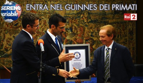 DM LIVE24: 7 MAGGIO 2015. SERENO VARIABILE NEL GUINNESS DEI PRIMATI – SOSPESA LA TELENOVELA DI LA7 AMARE PER SEMPRE – INFINITY FILM FESTIVAL 2015