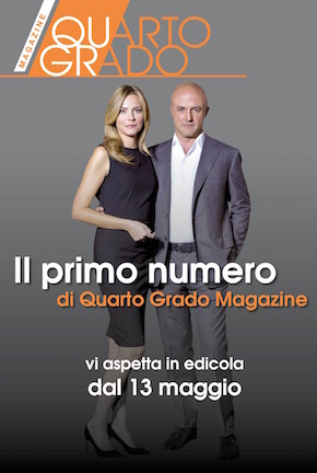 QUARTO GRADO MAGAZINE: IL PROGRAMMA DI RETE 4 SBARCA IN EDICOLA