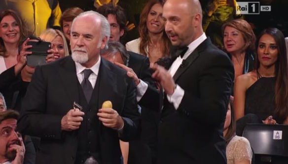 LE PAGELLE DELLA SETTIMANA TV (25-31/05/2015). PROMOSSI CONTI E DE FILIPPI, BOCCIATI LO SHOW DI AL BANO E ROMINA, LE DIMISSIONI DI MENTANA