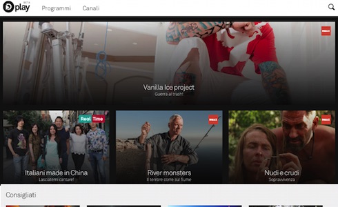 DPLAY: DISCOVERY LANCIA LA SUA TV ON DEMAND GRATUITA
